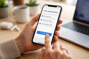 Clearing Activity History for a Cleaner Reset