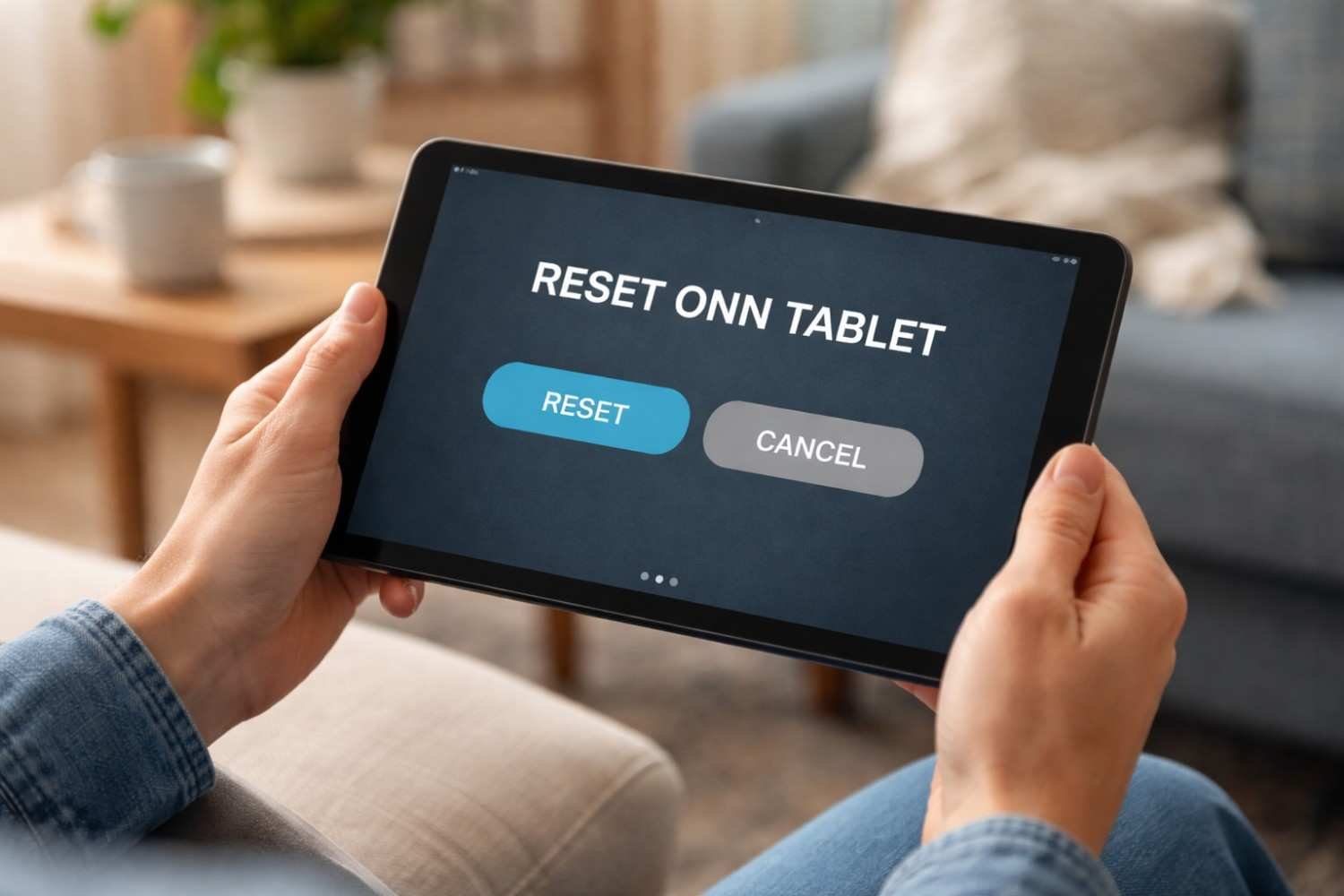 How to Reset Onn Tablet