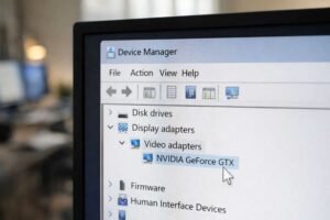Reset Graphics Card Using Device Manager