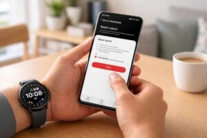 Reset Samsung Watch Using The Galaxy Wearable App