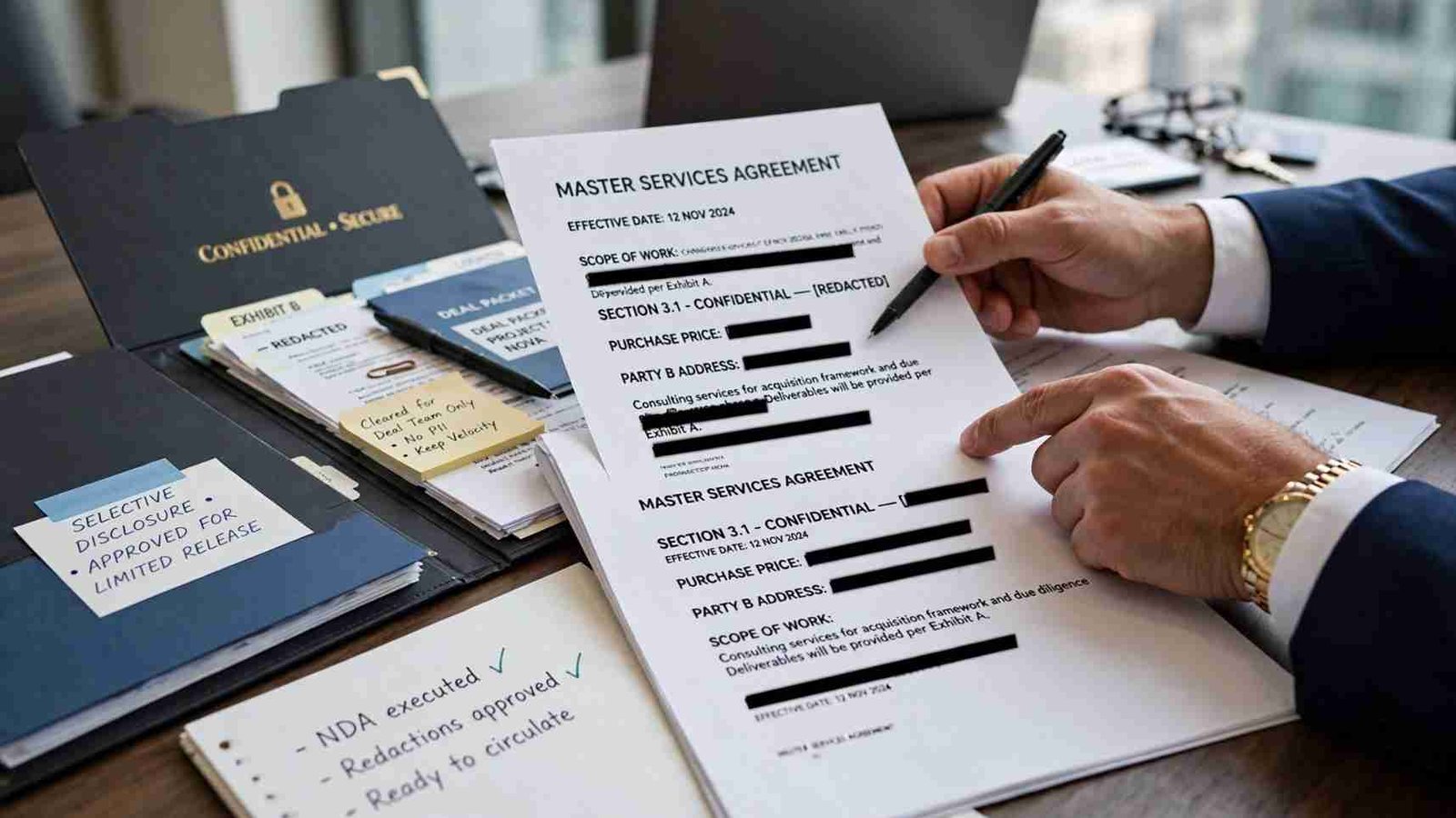 Handle Sensitive Documents Without Slowing the Deal